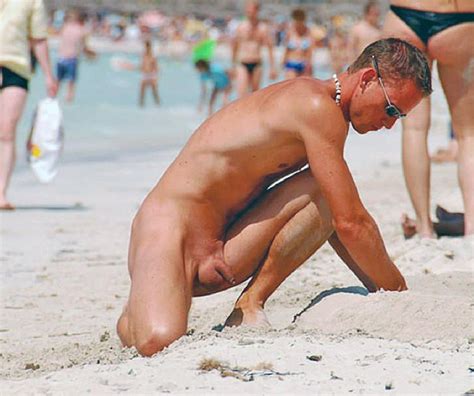 Guy With Huge Cock At Nude Beach Hot Sex Picture