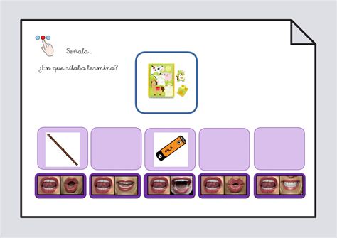 Termina En Sílaba Con L Nivel 1 Conciencia Silábica Soyvisual
