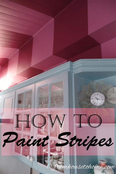 How To Paint Stripes