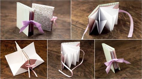 Origami Popup Book Video Tutorial Paper Kawaii