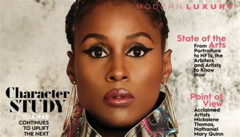Issa Rae Stuns On The Debut Cover Of Edition By Modern Luxurys Art Issue