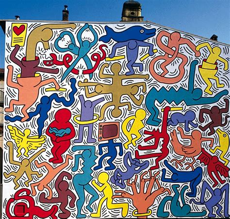 Tuttomondo Artiste Keith Haring Tuttomondo Est Une œuvre De Street