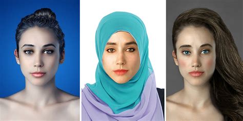 Woman Sent Her Portrait To Over 25 Countries To Compare Their Different