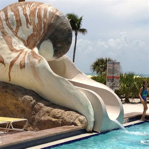 Pool Slide At Sundial Beach Resort Sanibel Island Florida Sanibel