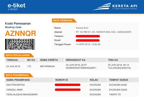 Artinya, hasil penilaian kompetensi harus. Cara Cetak e-Ticket Kereta Api Indonesia di Check-in ...