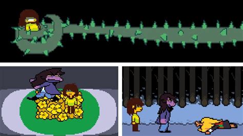 Deltarune Chapter 3 Kris And Susie In The Undertale World