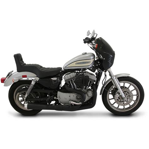 The rear seat also extends forward over the driver's bucket to give additional back support. Mustang Seats Throwback Seat - 75126 Harley-Davidson ...