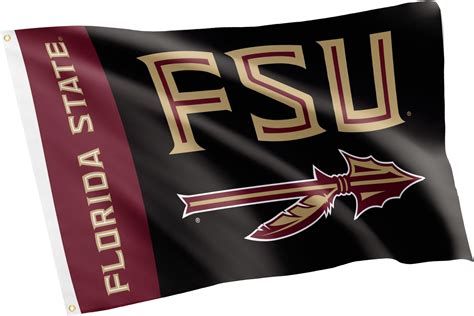 Fsu Seminoles Chevron College Flag Sports And Outdoors