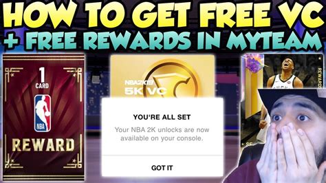 Nba 2k19 How To Get Free Vc Free Players And Free Rewards In Myteam