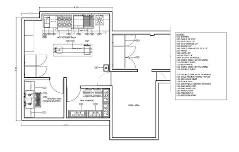 Commercial Kitchen Floor Plans Examples Things In The Kitchen