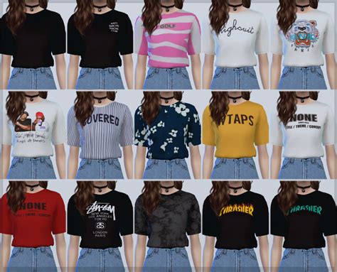 Image Result For The Sims 4 Vintage T Shirt Sims 4 Cc Sims 4 Sims