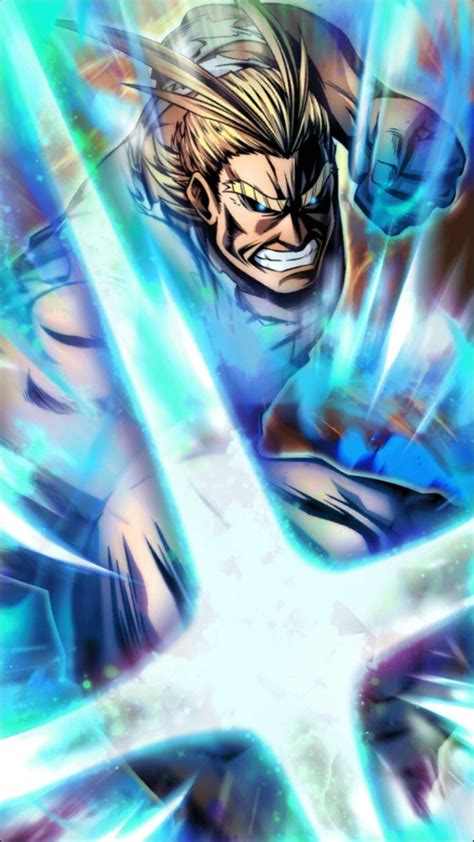 One For All All Might 100 Plus Ultra Hero Wallpaper My Hero