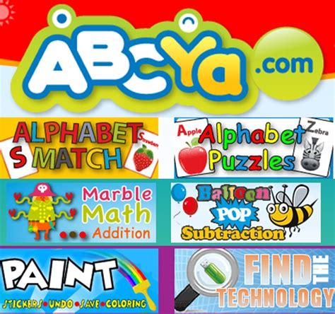 Incorporate fun into daily learning activities by using games, and you will be surprised at how much kids learn! ABCya.com | Kids Educational Computer Games & Activities ...