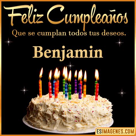 【º‿º】 Feliz Cumpleaños Benjamin【 ️】30 Tarjetas Y 