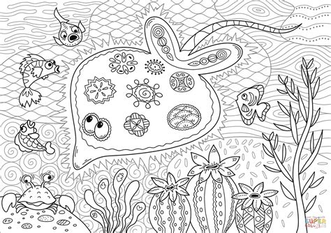Drains the color from your picture and turns it into a coloring book page. Electric Ray coloring page | Free Printable Coloring Pages
