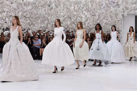 Christian Dior Runway Paris Fashion Week Haute Couture Fallwinter