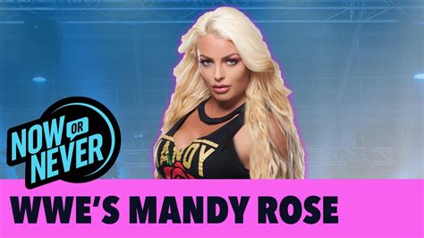 Wwe Superstar Mandy Rose Talks Performing Without Fans Youtube