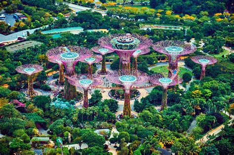 Gardens By The Bay Is A Nature Park In Singapore Editorial Photo