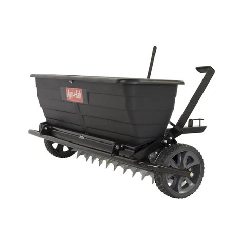 Agri Fab Capacity Spike Aerator Drop Tow Behind Spreader In The Tow