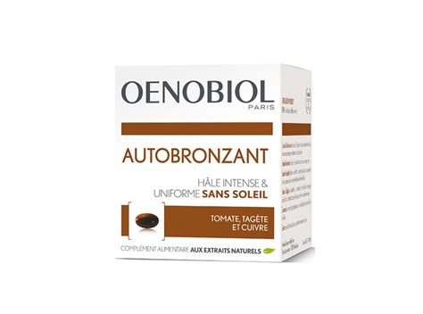 Oenobiol Autobronzant 30 Capsules Pharmacie En Ligne Pharmacie Du