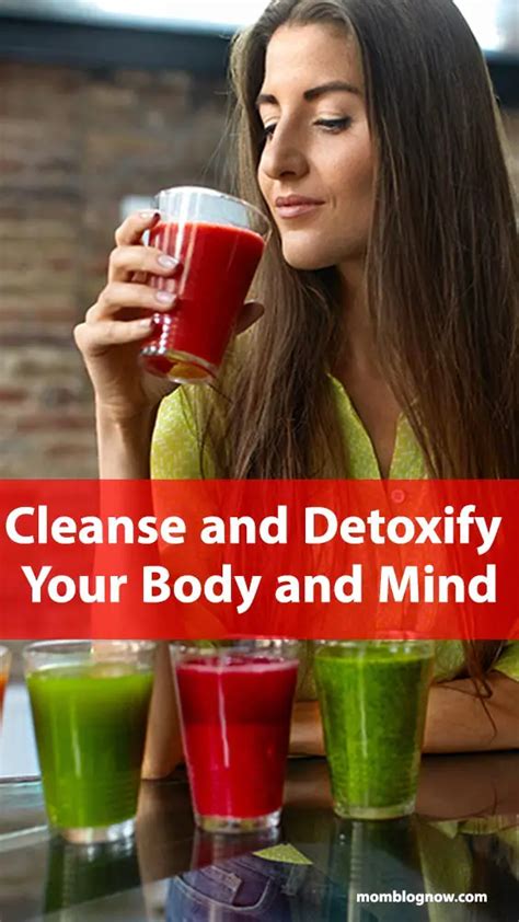 Cleanse And Detoxify Your Body And Mind Mom Blog Now