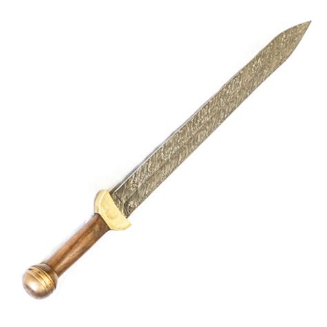 Gladius Sword 29 Handcrafted Folded High Carbon Damascus Steel