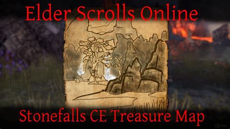 Stonefalls CE Treasure Map Elder Scrolls Online ESO YouTube