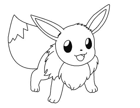 Pokemon Pictures Of Eevee - Coloring Home