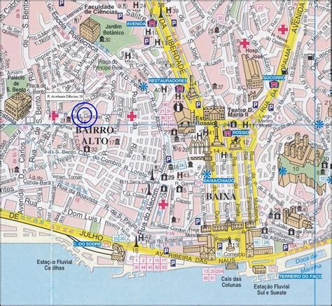 Mapa Turistico Lisboa Pdf Mapa De Portugal