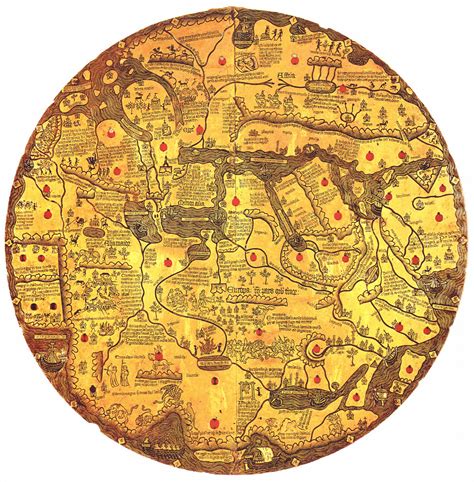 Mappa mundi Borgia or Tavola di Velletri - a photo on Flickriver
