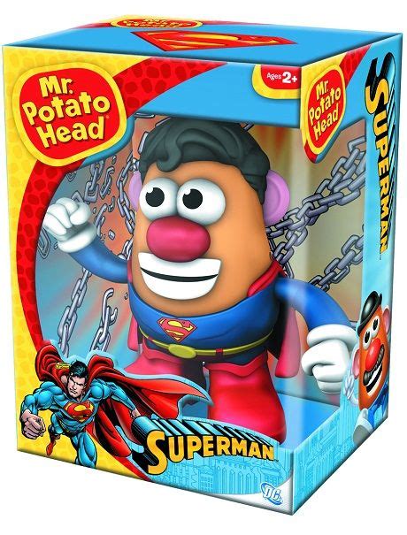Superman Mr Potato Head Action Figure Mr Potato Head Potato Heads