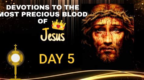 Devotions To The Precious Blood Of Christ Youtube