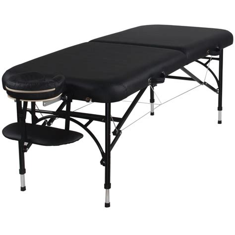 Sierra Comfort Litecarry Portable Massage Table Black Assagetables