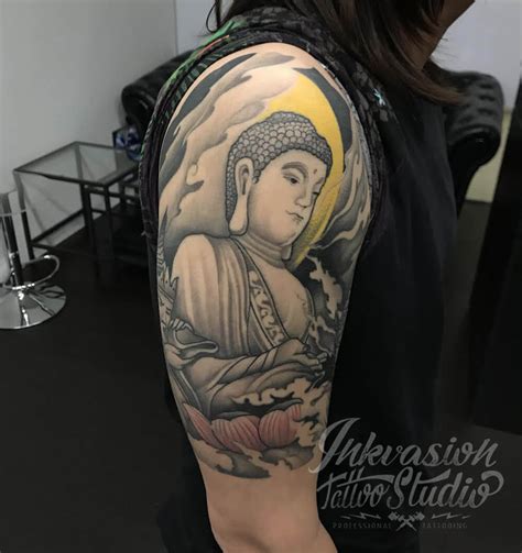 Share More Than Buddha Half Sleeve Tattoo Super Hot In Cdgdbentre