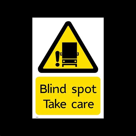 Blind Spot Take Care Sticker Sign Tfl Lorry London Cyclist