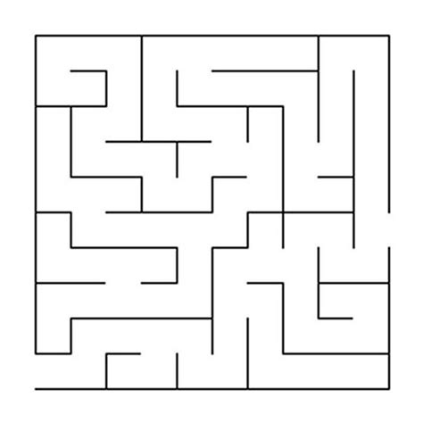 Easy Simple Maze Printable