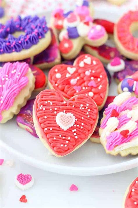 Easy Valentines Day Sugar Cookies Recipe Beyond Frosting