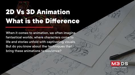 2d Vs 3d Animation What Is The Difference