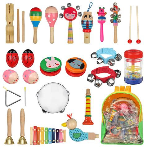 Other Musical Toys And Instruments 24pcs Musical Percussion Instrument