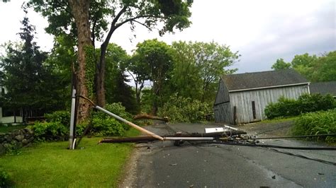 Storm Causes Damage In Western Ct Nbc Connecticut