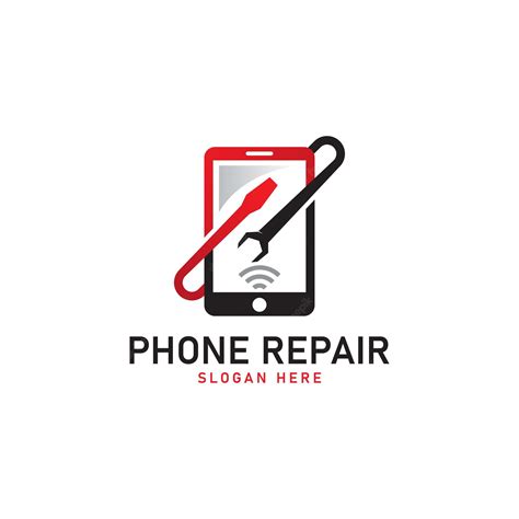 Premium Vector Mobile Phone Repair Logo Template Vector Illustration