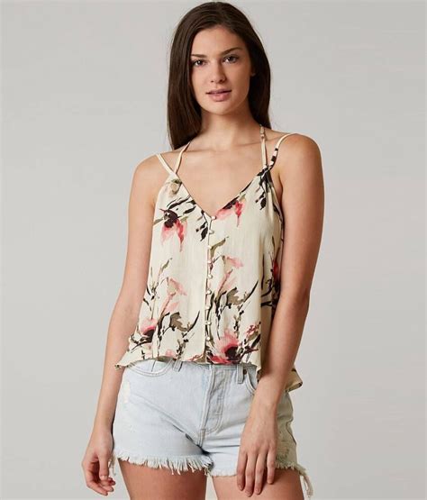 Ivory Love Floral Tank Top Womens Floral Tank Top Tank Tops Women