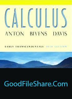 Save calculus early transcendentals 8th edition.pdf for later. Calculus Early Transcendentals 8th & 10th Edition PDF FREE in 2020 (With images) | Calculus ...