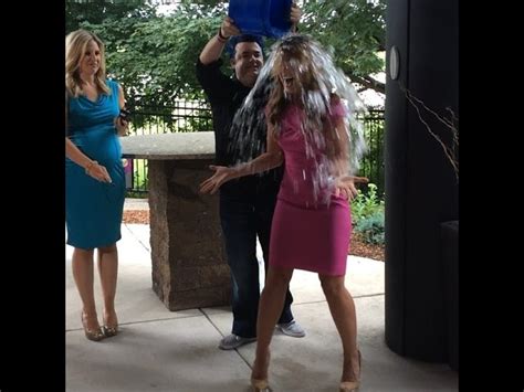Fox 25 Reporter Elizabeth Hopkins Accepts The Ice Bucket Challenge