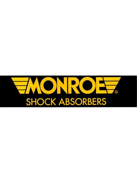 Buy Monroe Shock Absorbers Sticker Black 26x65x001cm Sticker 0001