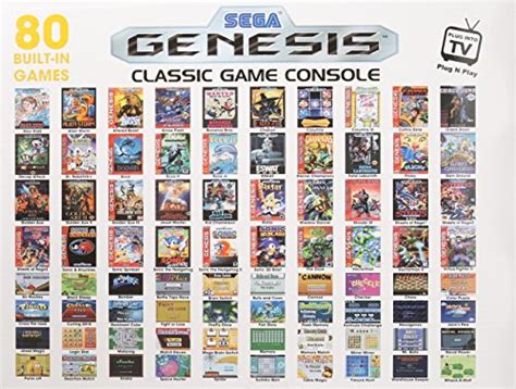 Atgames Sega Genesis Classic Game Console With Wired Controllers Electronics Video Consoles Home