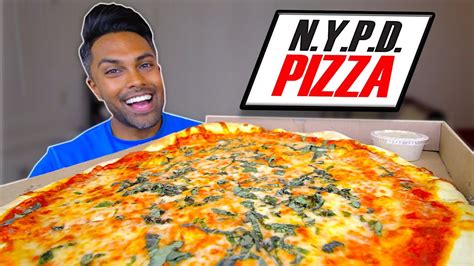 Massive New York Cheese Pizza Mukbang Youtube