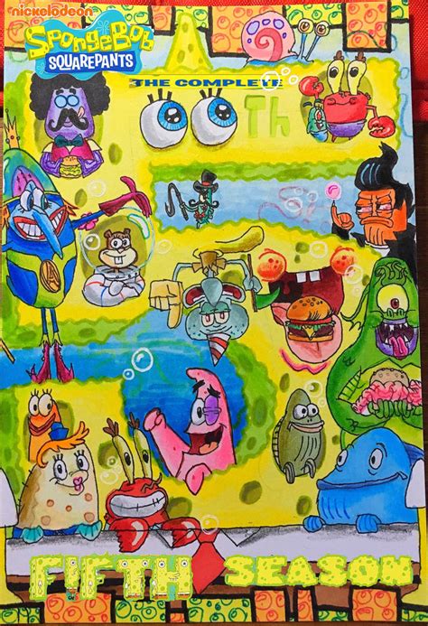 Spongebob The Complete Fifth Season Redraw By Wilduda On Deviantart