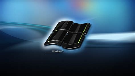 Papel De Parede 3d Windows 7 Luz Fundo Mão Captura De Tela