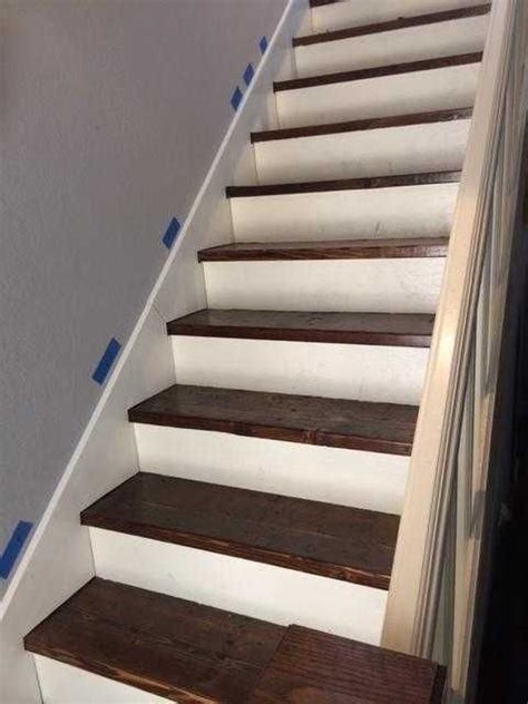 How To Make A Skirt Board For Preexisting Stairs Stairs Trim Diy